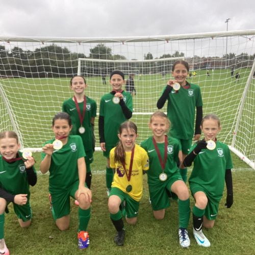 Year 5/6 Girls Football at Bromley High - WINNERS